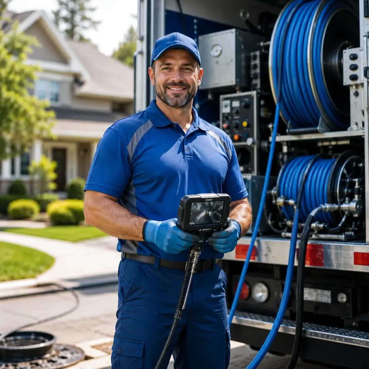 Local outdoor drain cleaning specialists in Easton, ME